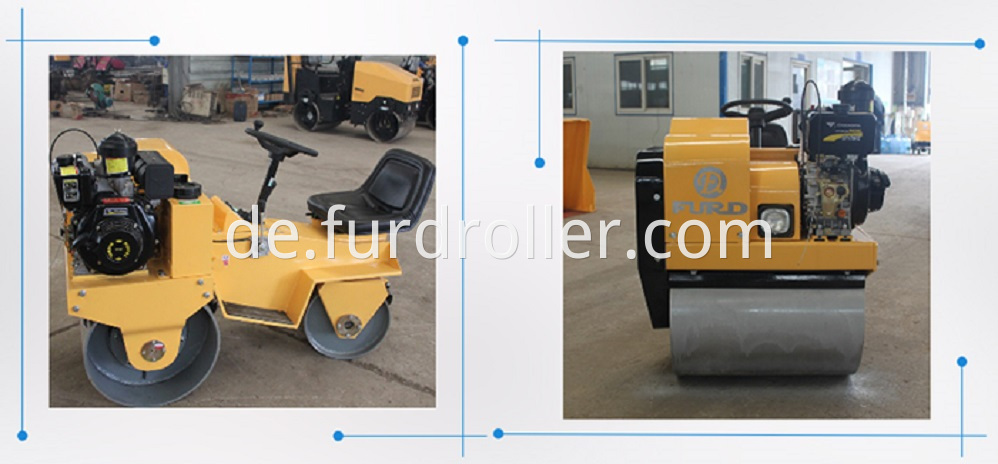 Baby Roller Compactor Machine